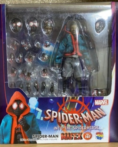 Mafex No.107 Spider-Man Miles Morales INTO THE SPIDER-VERSE Ver.