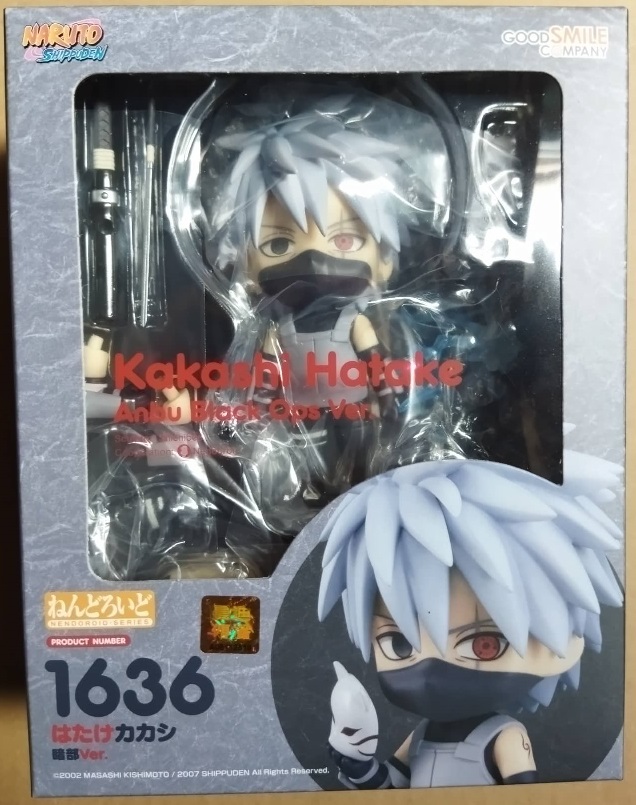 ACTION FIGURE NARUTO - KAKASHI HATAKE: ANBU BLACK OPS – NENDOROID